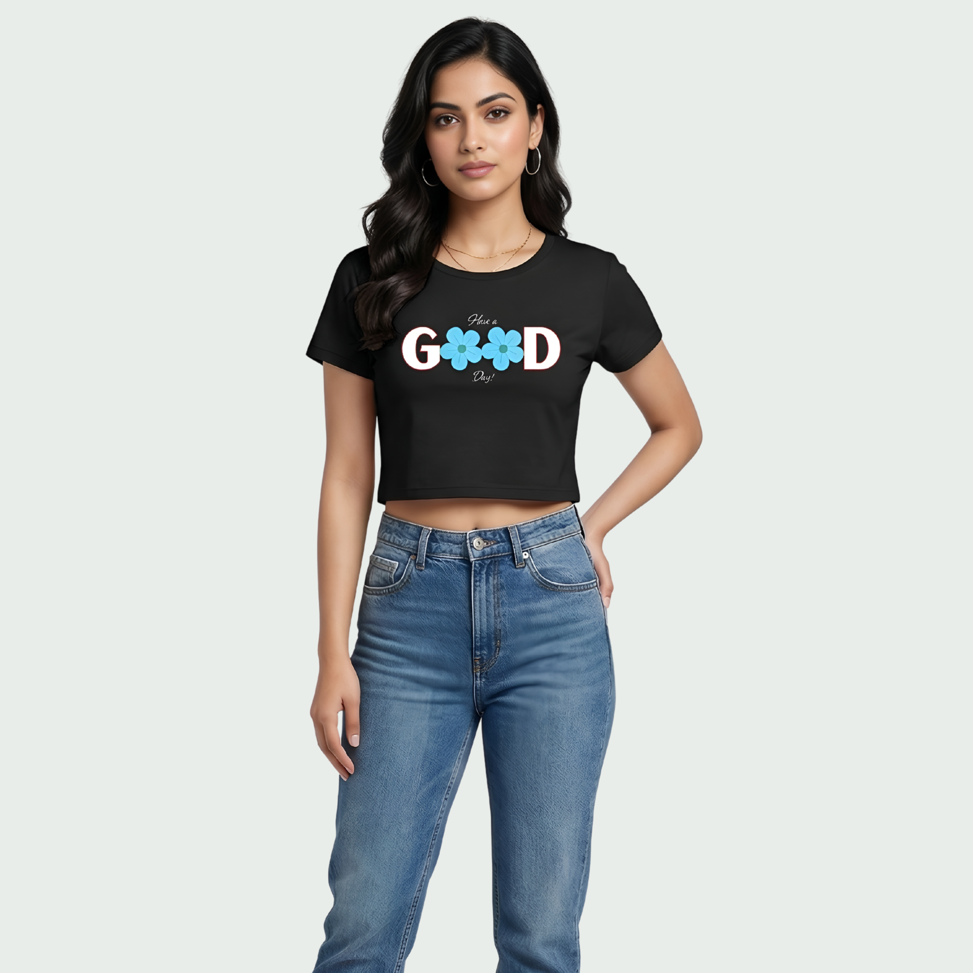 Printed Cotton T-shirt for Girls