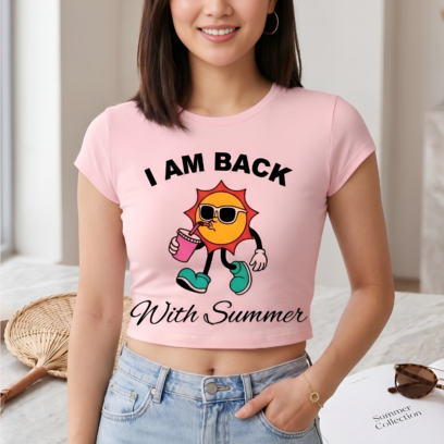 Women’s Graphic Crop Top